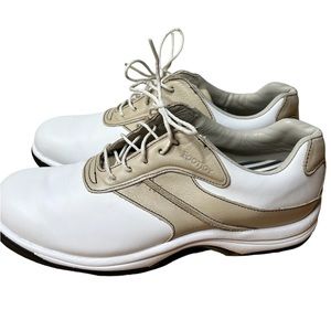 FootJoy Women's Contour Series Tan Golf Shoes Cleats Size 9 FootJoy Golf Cleats